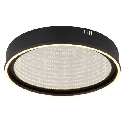 Globo - dimbare LED-plafondlamp LED/40W/230V 2700-6500K Ø 51,5 cm zwart + afstandsbediening