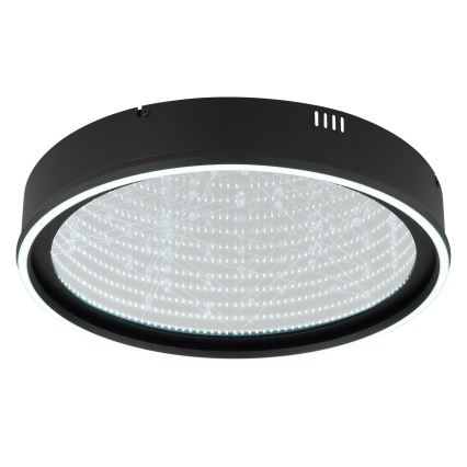 Globo - dimbare LED-plafondlamp LED/40W/230V 2700-6500K Ø 51,5 cm zwart + afstandsbediening