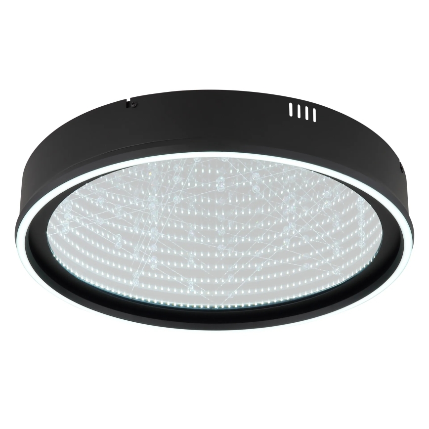 Globo - dimbare LED-plafondlamp LED/40W/230V 2700-6500K Ø 51,5 cm zwart + afstandsbediening