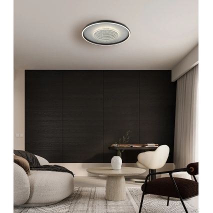 Globo - LED-plafondlamp LED/40W/230V 3000/4000/6000K Ø 51,5 cm zwart