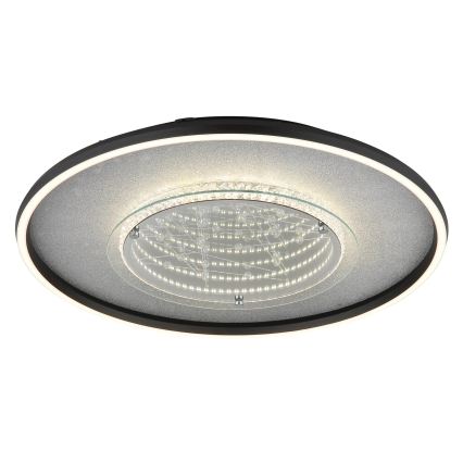 Globo - LED-plafondlamp LED/40W/230V 3000/4000/6000K Ø 51,5 cm zwart