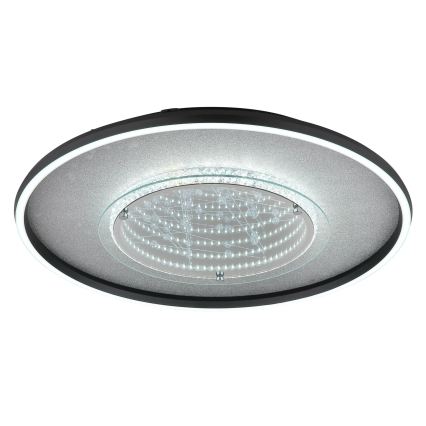 Globo - LED-plafondlamp LED/40W/230V 3000/4000/6000K Ø 51,5 cm zwart