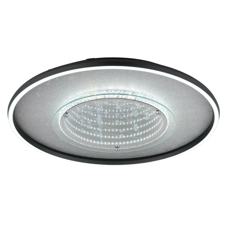Globo - LED-plafondlamp LED/40W/230V 3000/4000/6000K Ø 51,5 cm zwart