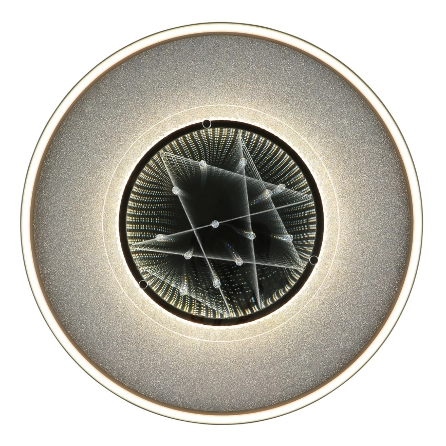 Globo - LED-plafondlamp LED/40W/230V 3000/4000/6000K Ø 51,5 cm zwart