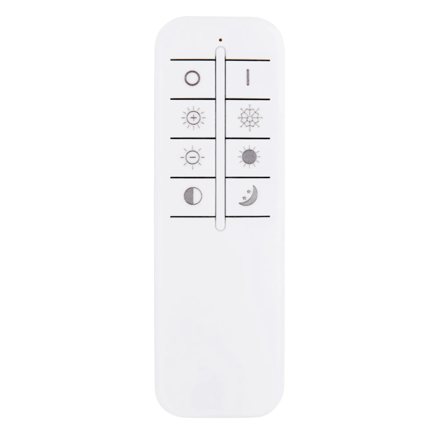 Globo - dimbare LED-pendellamp aan kabel LED/40W/230V 2700-6000K glanzend chroom + afstandsbediening