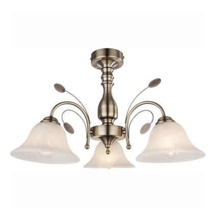 Globo - Reserve lampenkap E27 wit