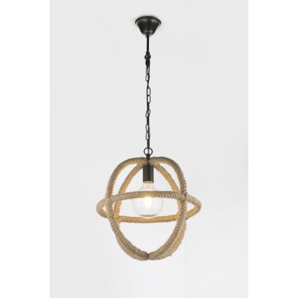 Globo 69029-1H - Hanglamp aan ketting ULLEU 1xE27/60W/230V