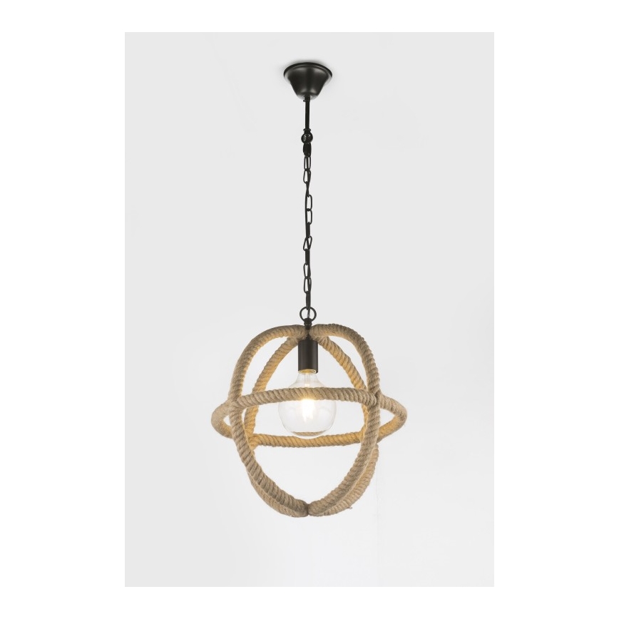 Globo 69029-1H - Hanglamp aan ketting ULLEU 1xE27/60W/230V