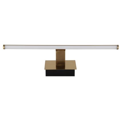 Globo - Oplaadbare LED-schilderijlamp LED/3,5W/5V 40 cm 3600 mAh messing