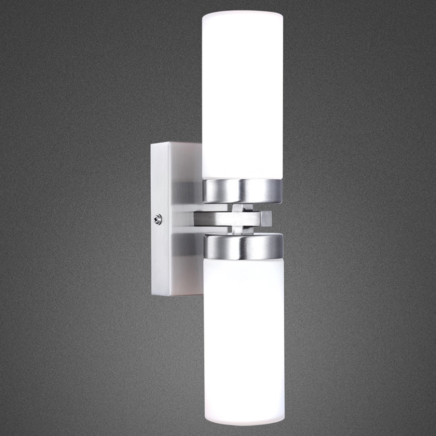 Globo - Badkamer wandlamp 2xE14/40W/230V IP44