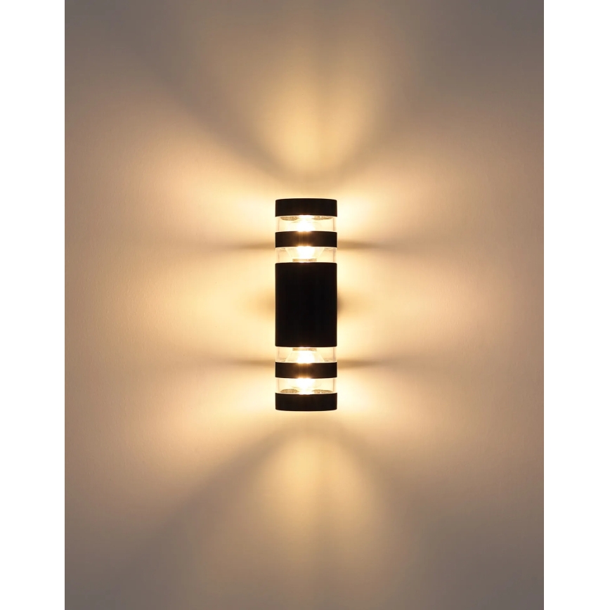 Globo - Wandlamp 2xE27/10W/230V zwart