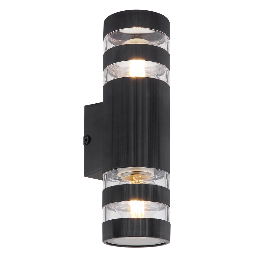 Globo - Wandlamp 2xE27/10W/230V zwart