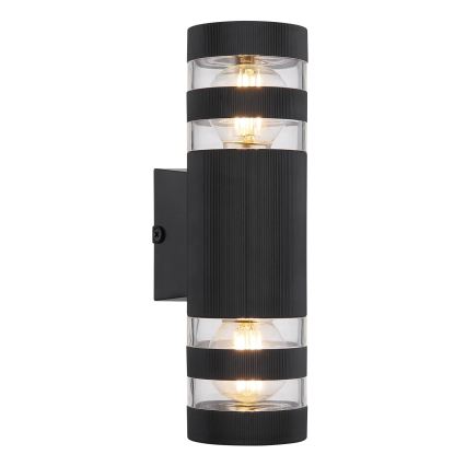 Globo - Wandlamp 2xE27/10W/230V zwart