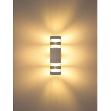 Globo - Wandlamp 2xE27/10W/230V wit