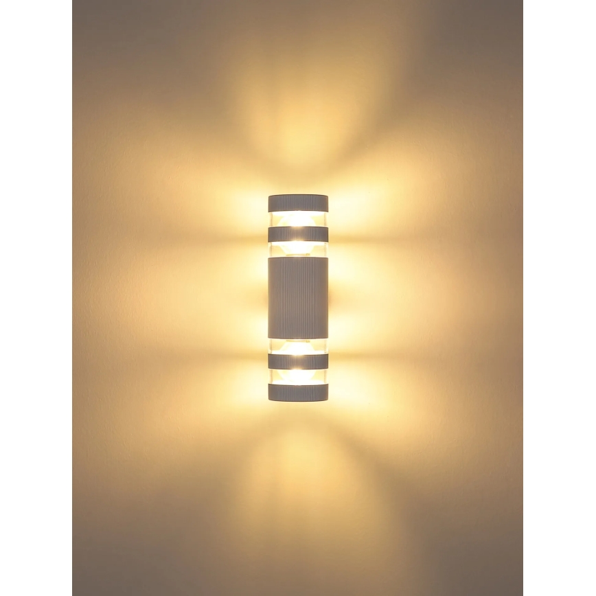 Globo - Wandlamp 2xE27/10W/230V wit