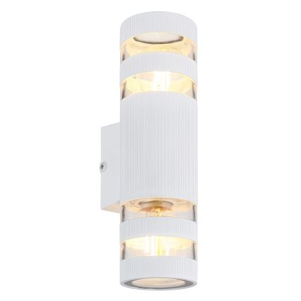 Globo - Wandlamp 2xE27/10W/230V wit