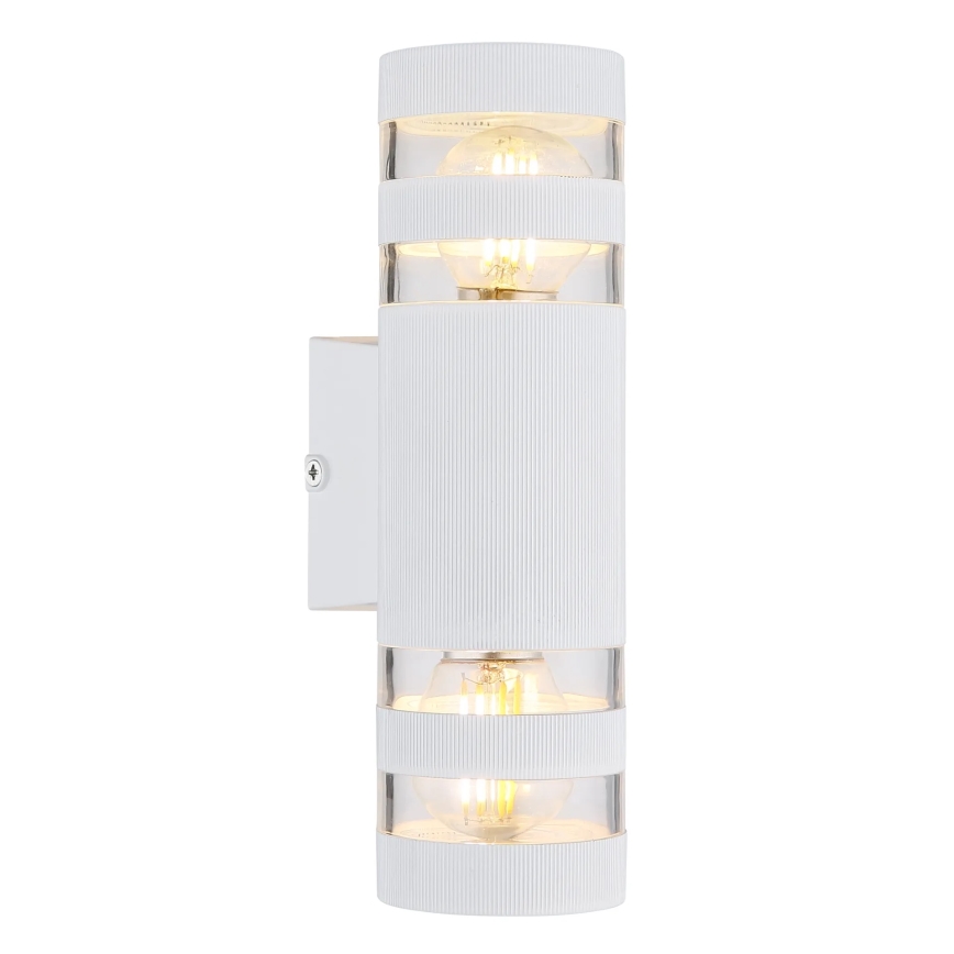 Globo - Wandlamp 2xE27/10W/230V wit