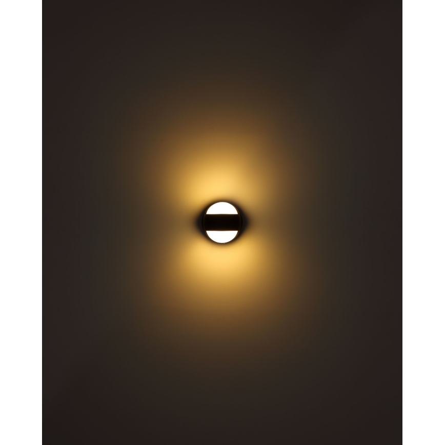 Globo - LED Dimbaar oplaadbaar aanraken wandlamp LED/1,4W/5V 1800 mAh zwart