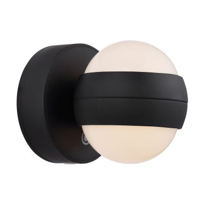 Globo - LED Dimbaar oplaadbaar aanraken wandlamp LED/1,4W/5V 1800 mAh zwart