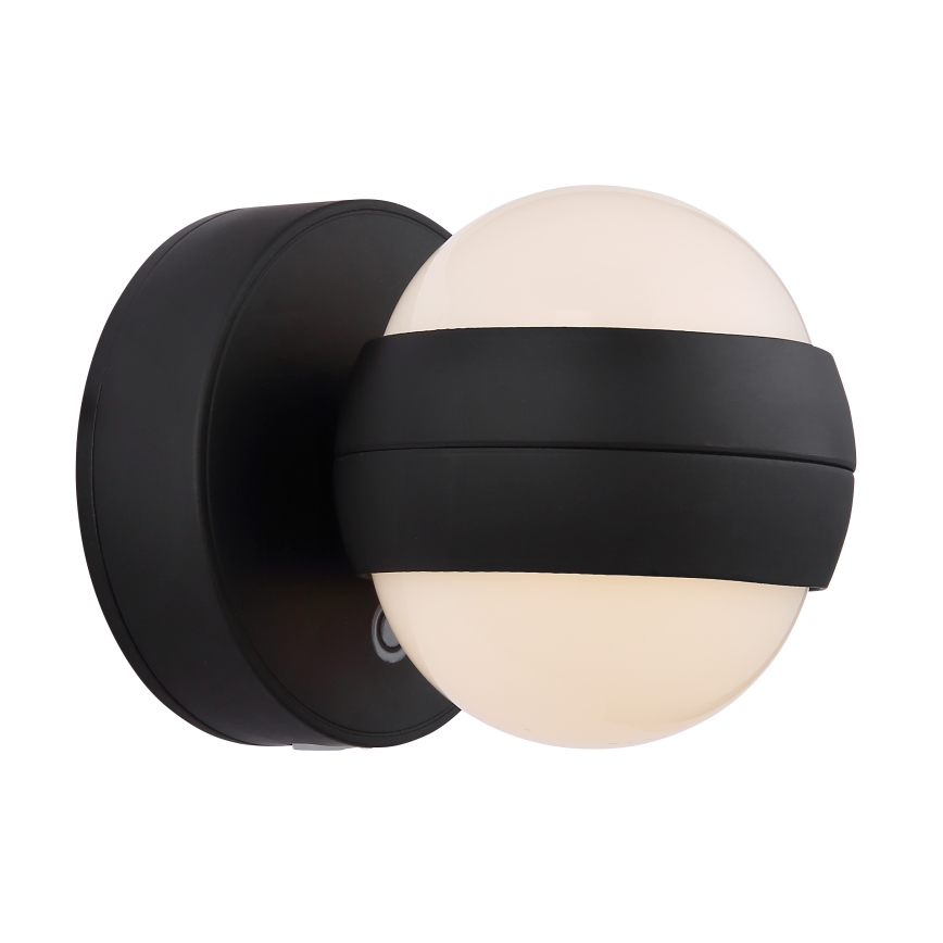 Globo - LED Dimbaar oplaadbaar aanraken wandlamp LED/1,4W/5V 1800 mAh zwart