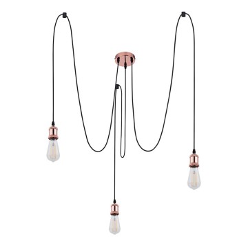 Globo A32-3 - Hanglamp aan een koord OLIVER 3xE27/40W/230V spin