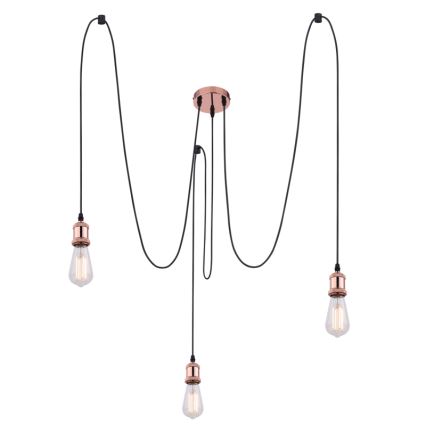 Globo A32-3 - Hanglamp aan een koord OLIVER 3xE27/40W/230V spin
