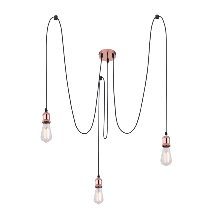 Globo A32-3 - Hanglamp aan een koord OLIVER 3xE27/40W/230V spin
