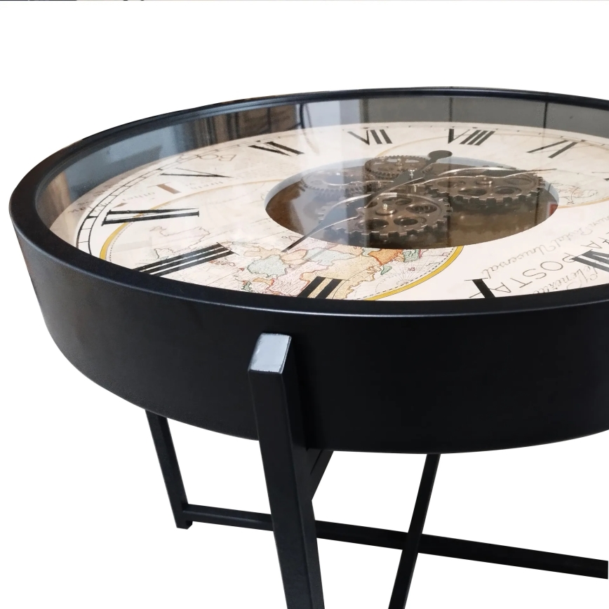 Globo - Salontafel Ø 71,5 cm zwart