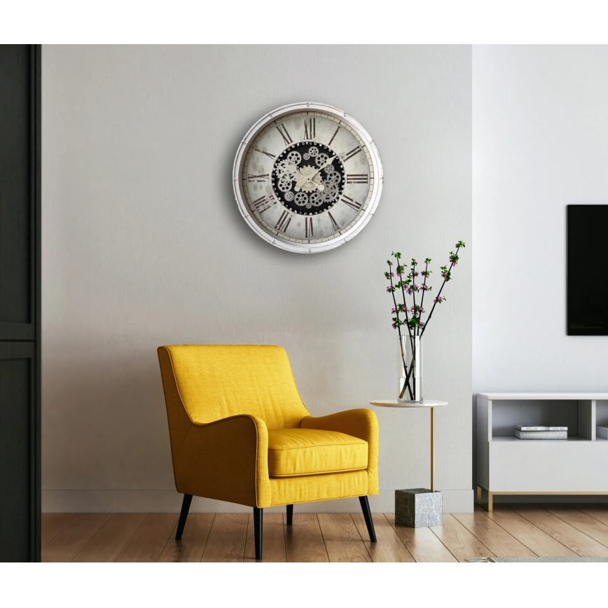 Globo - Wandklok Ø 76 cm, 3x AA