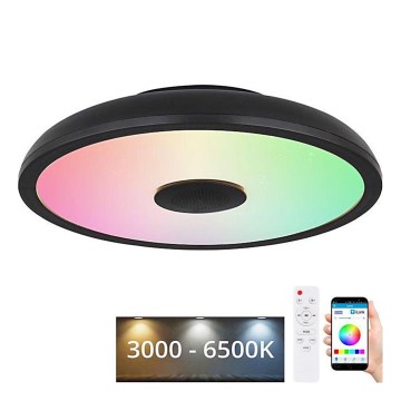 Globo - Badkamer LED RGB Lamp met Luidspreker LED/18W/230V IP44 + AB