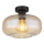 Globo - Bevestigde hanglamp 1xE27/40W/230V diameter 28 cm doorzichtig