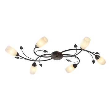 Globo - Bevestigde hanglamp 6xE14/40W/230V