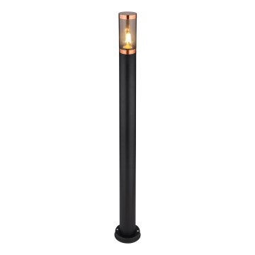 Globo - Buitenlamp 1xE27/23W/230V IP44 110 cm zwart/koper