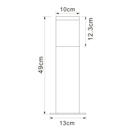 Globo - Buitenlamp LALLI 1x E27 / 60W / 230V IP44