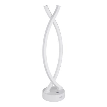 Globo - Dimbaar LED touch tafellampje LED/1W/3,7V 3000K 1800 mAh USB wit