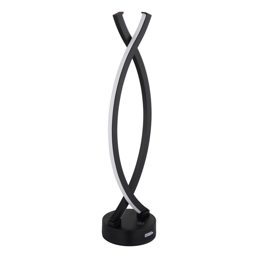 Globo - Dimbaar LED touch tafellampje LED/1W/3,7V 3000K 1800 mAh USB zwart