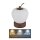 Globo - Dimbaar LED touch tafellampje LED/2W/3,7V 2700K/4000K/6500K 1200 mAh USB bruin