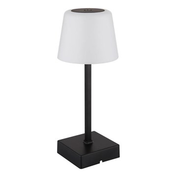 Globo - Dimbaar LED touch tafellampje LED/2W/5V 3000/4500/6500K 800 mAh zwart