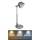 Globo - Dimbaar LED touch tafellampje LED/7,5W/230V 3000K/4000K/6500K grijs