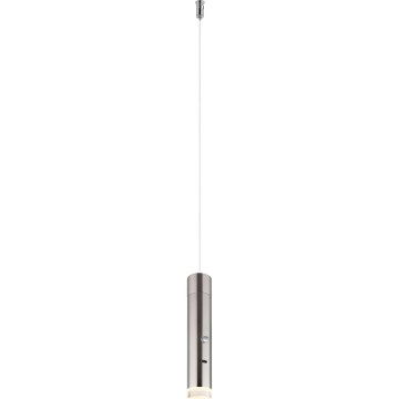 Globo - Dimbare aanraak- en oplaadbare 2-in-1 LED-lamp LED/2W/230/5V mat chroom