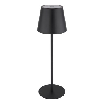 Globo - Dimbare aanraakbare oplaadbare buiten tafellamp 3-in-1 LED/3W/5V 3000/4000/5000K IP54 1800 mAh zwart
