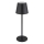 Globo - Dimbare aanraakbare oplaadbare buiten tafellamp 3-in-1 LED/3W/5V 3000/4000/5000K IP54 1800 mAh zwart