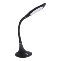 Globo - Dimbare aanraakgevoelige flexibele bureaulamp LED/9W/230V 3000/4000/6500K zwart