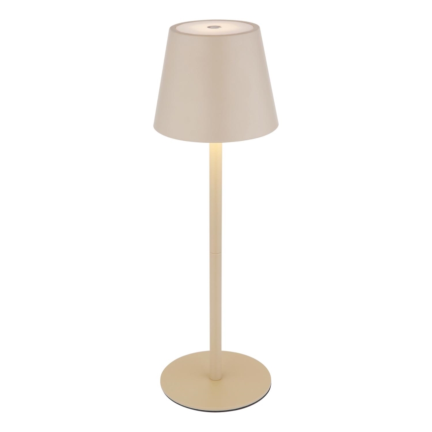 Globo - Dimbare aanraakgevoelige oplaadbare tafellamp voor buiten LED/3W/5V 3000/4000/5000K IP54 1800 mAh