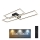 Globo - Dimbare LED bevestigde hanglamp LED/58W/230V 3000-6000K + afstandsbediening