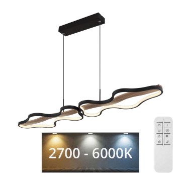 Globo - Dimbare LED hanglamp aan een koord LED/36W/230V 2700-6000K + afstandsbediening