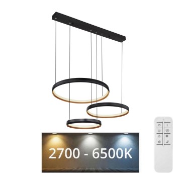 Globo - Dimbare LED hanglamp aan een koord LED/55W/230V 2700-6000K + afstandsbediening