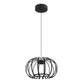 Globo - dimbare LED-hanglamp met kabel LED/40W/230V 3000K zwart
