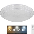 Globo - Dimbare LED plafondlamp LED/18W/230V diameter 40 cm 2700-6500K + afstandsbediening