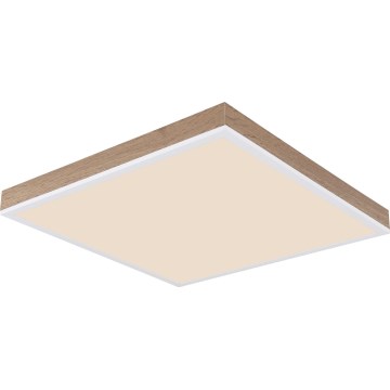 Globo - Dimbare LED plafondlamp LED/24W/230V 2700-6500K + afstandsbediening bruin/wit